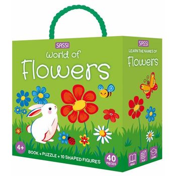Sassi Q Box Flowers Puzzle
