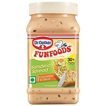 Dr Oetker FunFoods Cucumber & Carrot Sandwich Spread 250g