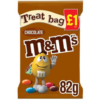 M&M's Milk Chocolate Bites Treat Bag 82g