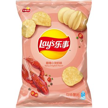 Lay's Potato Chips Golden Fried Crab Flavor