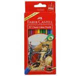 Faber-Castell Colored Pencil: Classic Color Pencils Set 12 colors Long