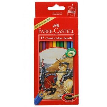 Faber-Castell Colored Pencil: Classic Color Pencils Set 12 colors Long