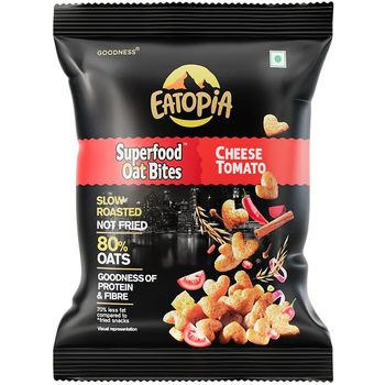 Eatopia Superfood Oat Bites Cheese Tomato 50g