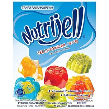 Nutrijell Jelly Powder Plain 15g