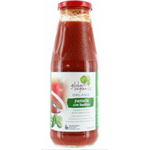 Global Organics Tomato Puree With Basil 680g