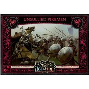 CMON A Song Of Ice And Fire Tabletop Miniatures Unsullied Pikemen Unit Box Strategy Game