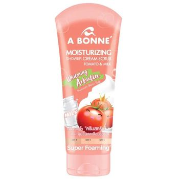 A Bonne Tomato and Milk Moisturizing Shower Cream Scrub 350g
