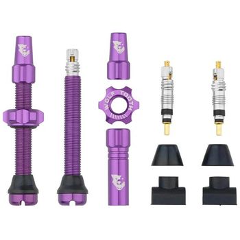 Wolf Tooth Tubeless Valve Stem Kit Purple