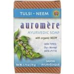 Auromere Ayurvedic Bar Soap Tulsi Neem 78g
