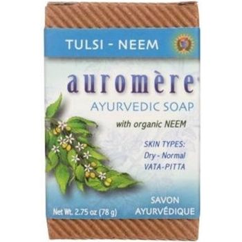 Auromere Ayurvedic Bar Soap Tulsi Neem 78g