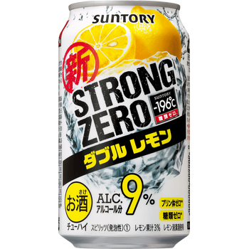 Suntory Strong Zero Double Lemon 350ml