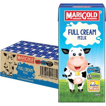 Marigold Uht Milk Full Cream 200ml