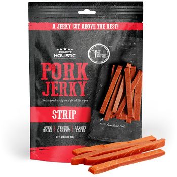 Absolute Holistic Pork Jerky Sandwich Dog Treats 100g
