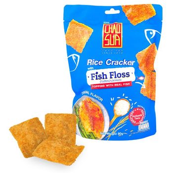 Chao Sua Rice Cracker Fish Floss 80g