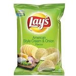 Lays Calm Cream & Onion Flavour Potato Chips 52g