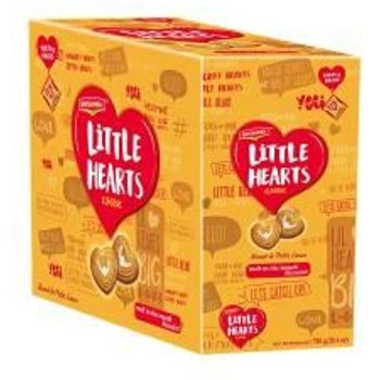 Britannia Little Hearts Biscuits 26.4oz 750g Biscuit De Patits Coeurs Soft And Delicious Biscuits Kids Favorite Cookies Suitable For Vegetarians Pack Of 1