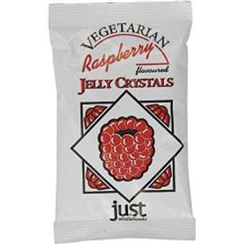 Just Wholefoods Raspberry Jelly Crystals 85g