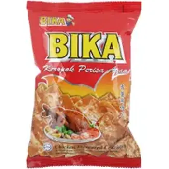 Bika Chicken Crackers Red 70g