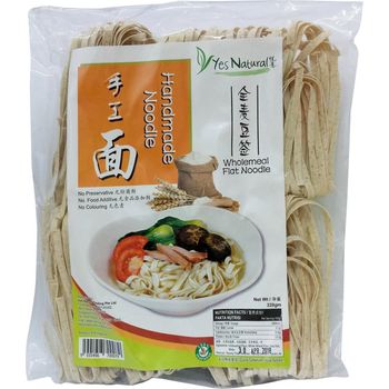 Yes Natural Wholemeal Flat Noodle 320g
