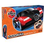Airfix Quickbuild J6020 Quickbuild Bugatti 16 4 Veyron Black Red
