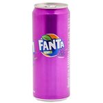 Fanta Soda Grape Flavor 325ml