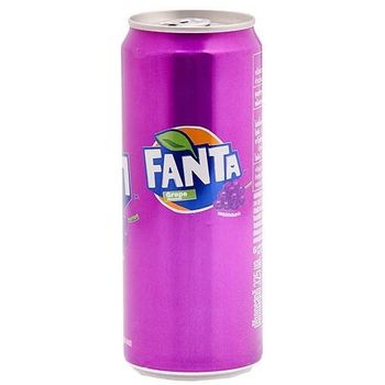 Fanta Soda Grape Flavor 325ml