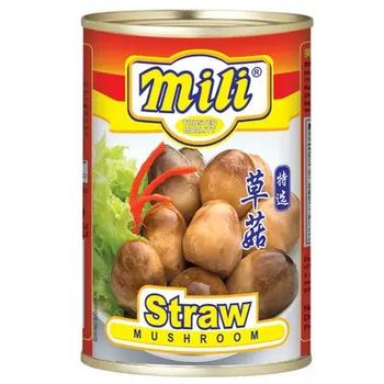 Mili Straw Mushrooms Makanan Kaleng 425g