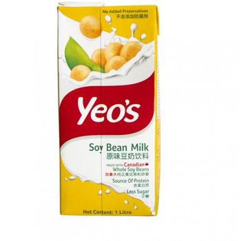 Yeo's Soya Bean Less Sugar 1l