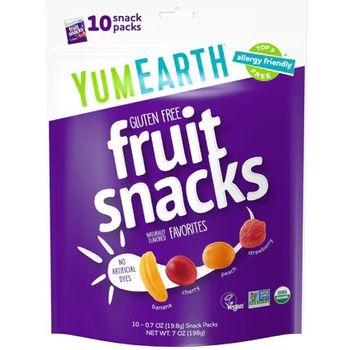 Yum Earth Organic Fruit Snacks 19.8g 10pcs