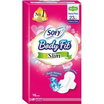 Sofy Body Fit Day Slim Wing 16Pads