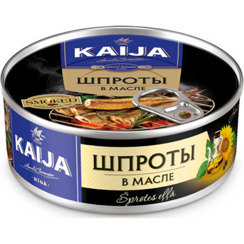 Kaija Sprats In Oil 240g