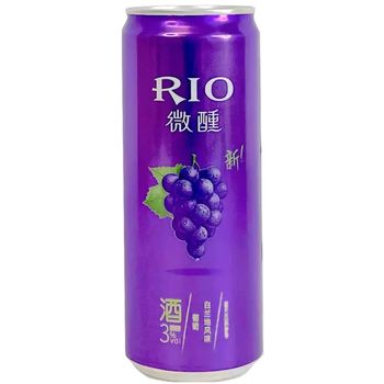 Rio Grape Brandy Flavor Cocktail  330ml