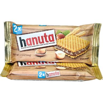 Hanuta Double Pack of 18 x 44g