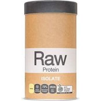 Amozonia Raw Australian Made Vegan Organic Protein Isolate Vanilla 500g