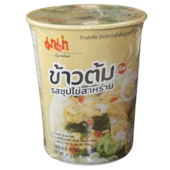 Mama Khao Tom Cup, Instant Rice Porridge Garlic Shrimp Flavor 40g
