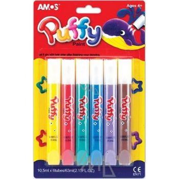 Amos Puffy Inflatable paints 6 x 10.5ml