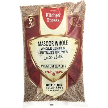 Kitchen Xpress Masoor Whole 1kg