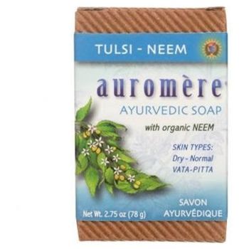 Auromere Ayurvedic Bar Soap Tulsi Neem 78g