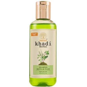 Vagad's khadi Herbal Henna And Tulsi Shampoo 210ml