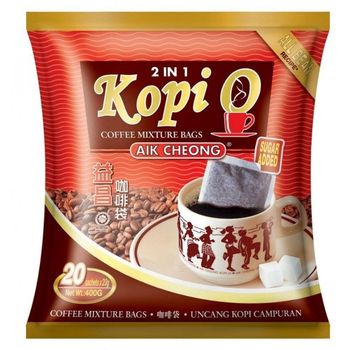 Aik Cheong 2in1 Kopio Sugar Added 20g X 20