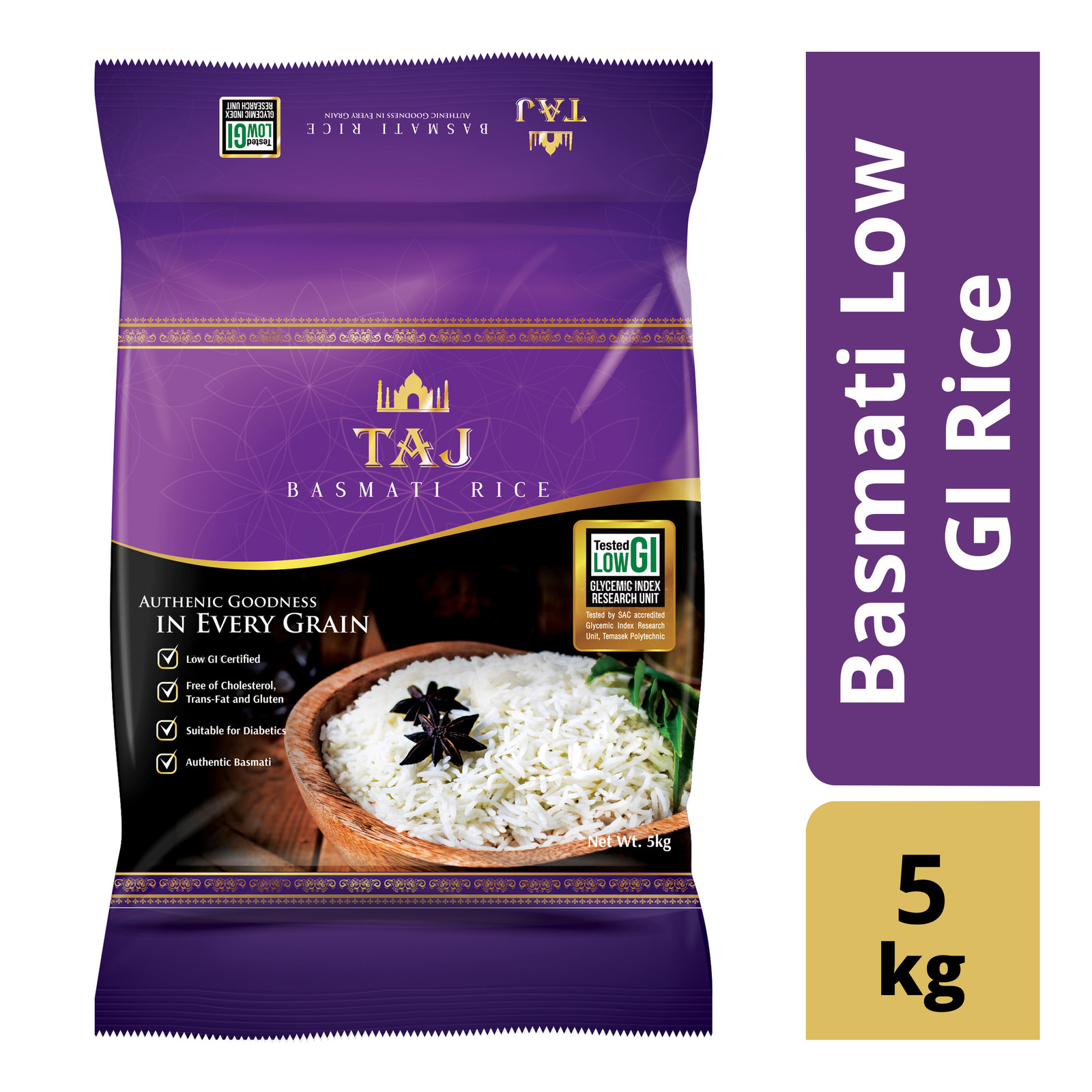 Double One Minimart Taj Basmati Low Gi Rice 5kg Fairmart