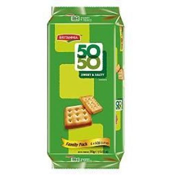 Britannia 50-50 Sweet And Salty Biscuit 372g