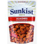 Sunkist Dry Roasted And Light Salt Almonds 140g