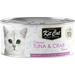 Kit Cat Toppers Tuna & Club Wet Food For Cats 80g