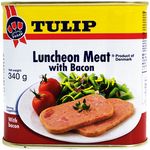 Tulip Luncheon Meat Pork With Bacon 340g