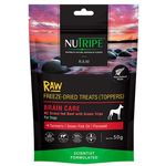 Nutripe Dog Raw Freeze Dried Treats Toppers Brain Care 50g