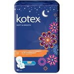 Kotex Soft N Smooth Overnight Wings 32Cm 18 Sachet
