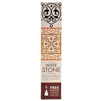Darshan Incense Sticks White Stone 90g