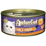 Aatas Cat Tantalizing Tuna and Shirasu in Aspic Formula Canned Cat Food 80g