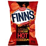 Tiffany Finns Potato Chips Scorchin Hot 85g